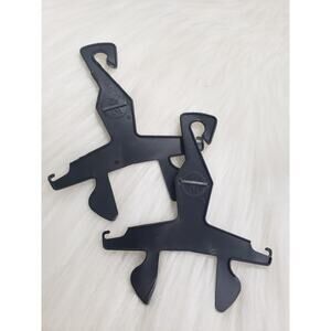 2 Vintage Mattel Ken Doll‎ Fashion PAK Black Clothes Hangers 1960’s